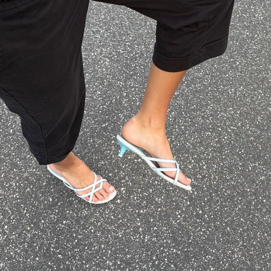 Heeled sandals