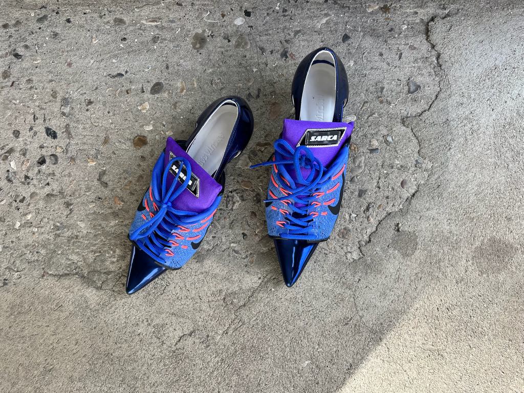 Ancuta Sarca x Nike vintage kitten heels